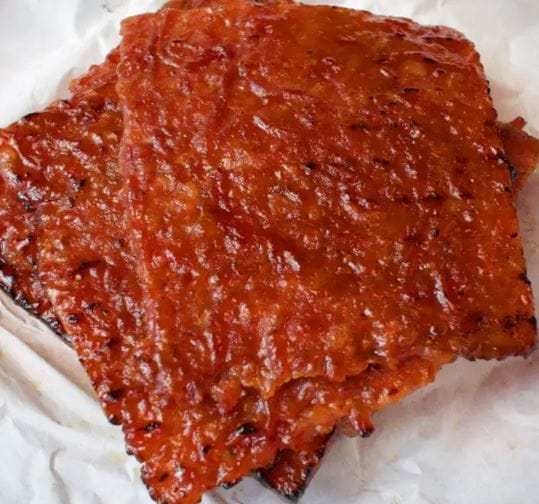 Customer photo review of BBQ Spicy Pork Dried Meat Bakkwa