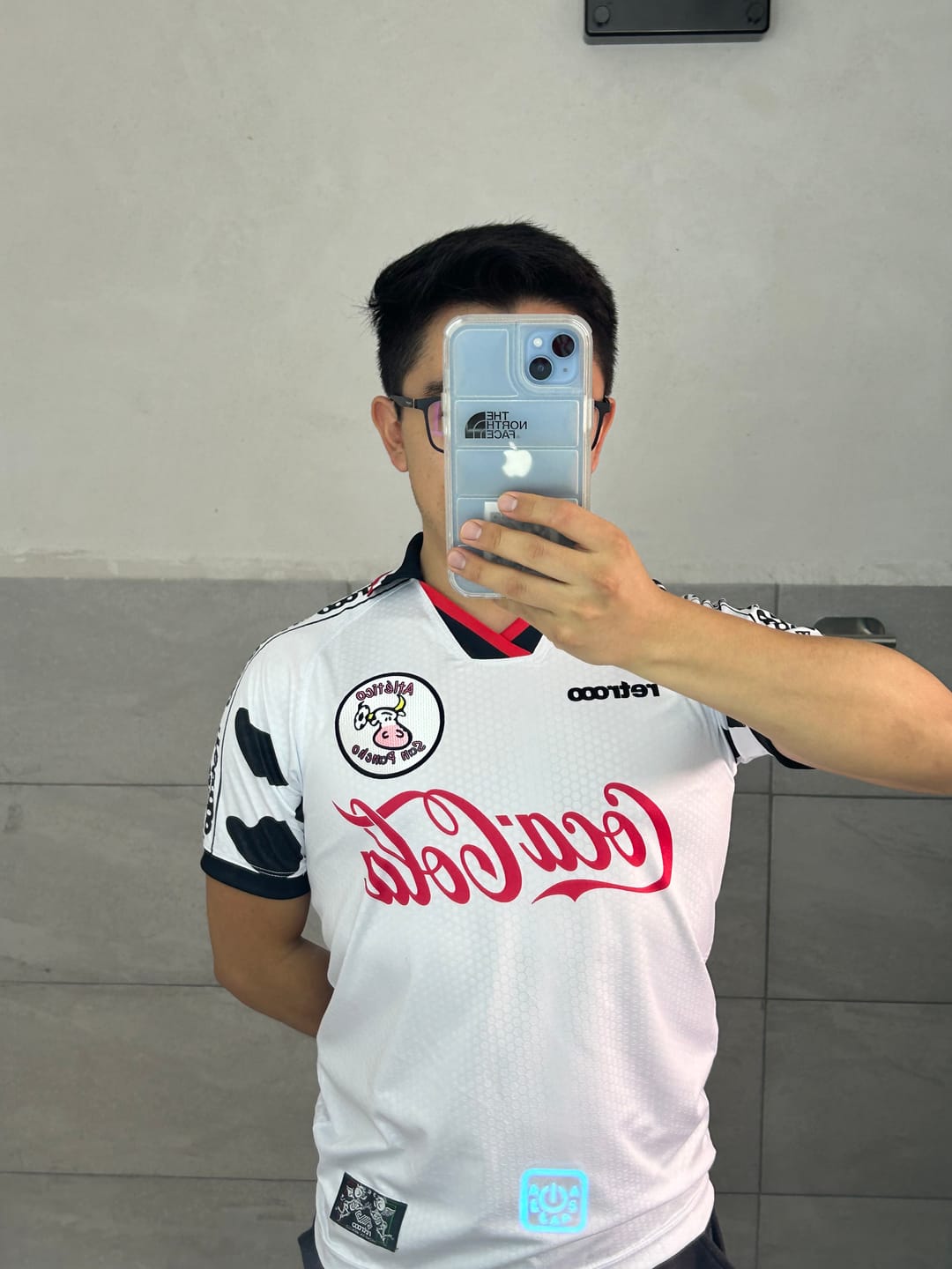 Customer photo review of Jersey Atlético San Pancho Blanco