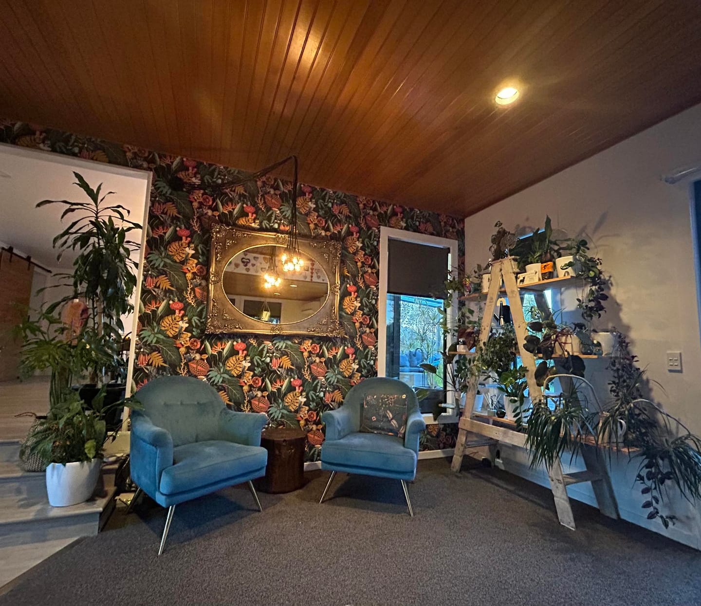 Customer photo review of Reverie - Funky Jungle Wallpaper - Gold