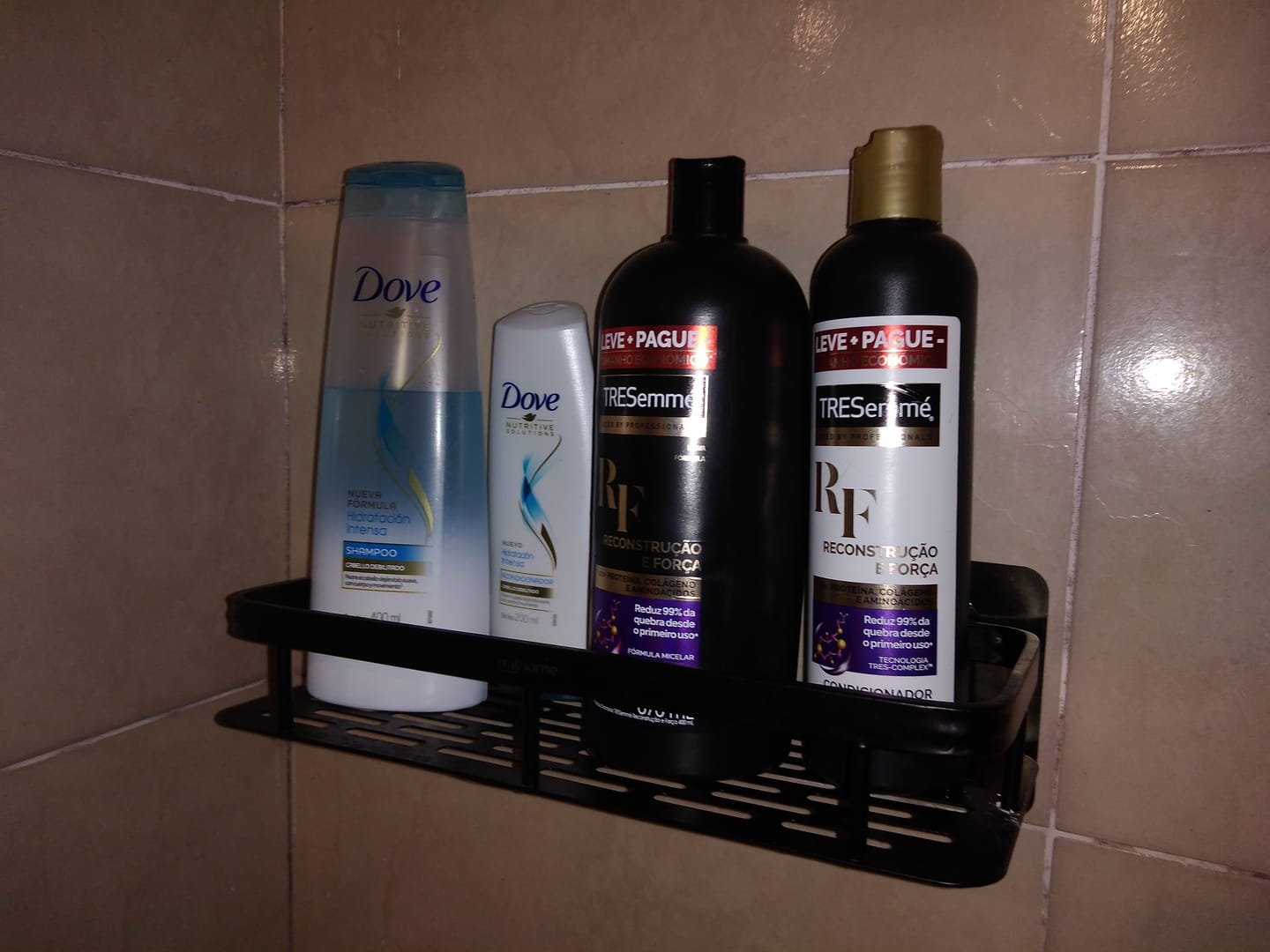 Customer photo review of Estante Organizador Winsen de Aluminio Milhome