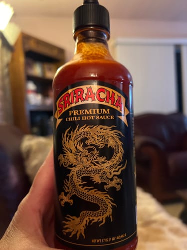 Customer photo review of Underwood Ranches Sriracha Hot Sauce