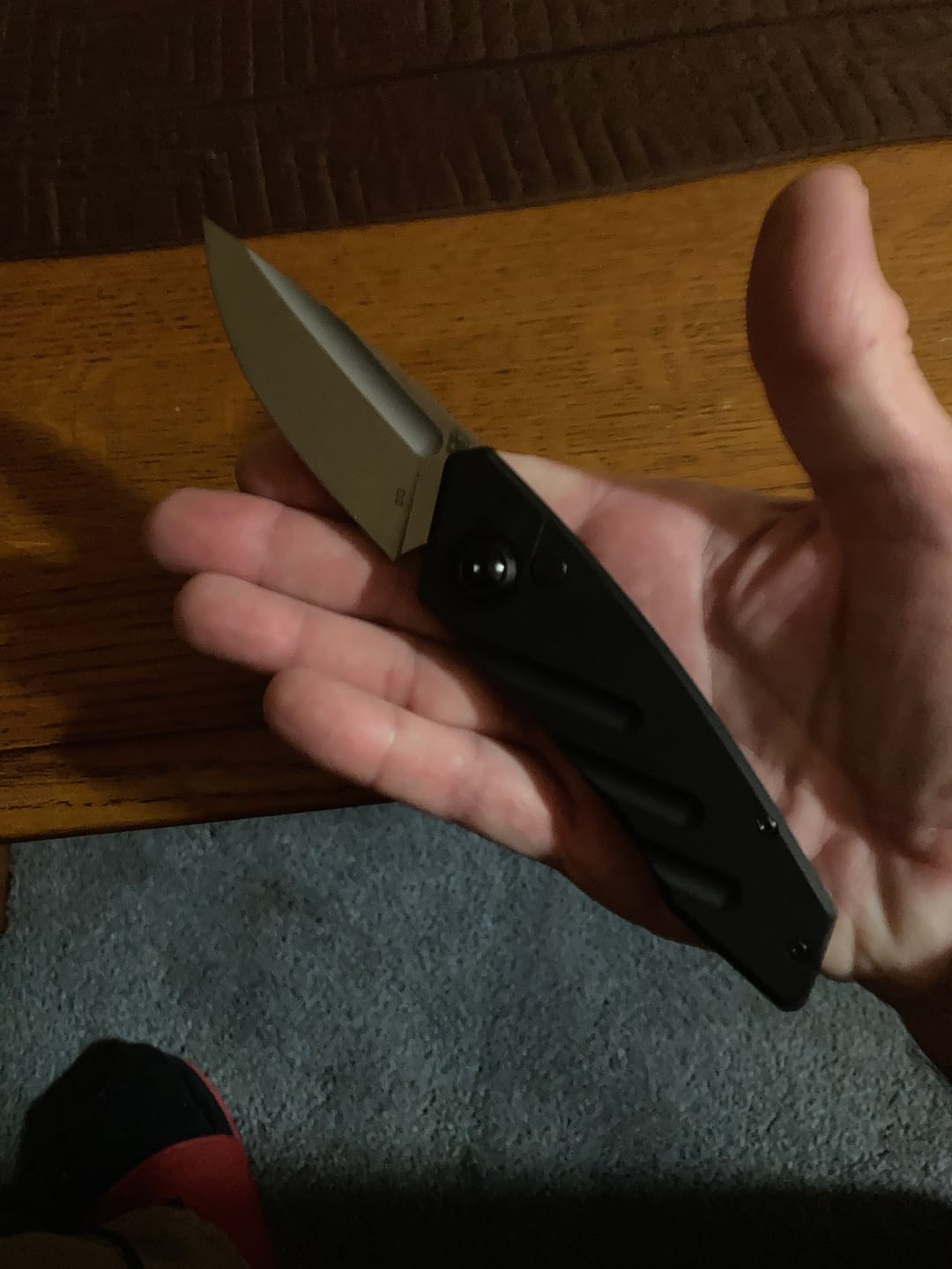 Customer photo review of VT Initiate 1 Automatic D2 Knife