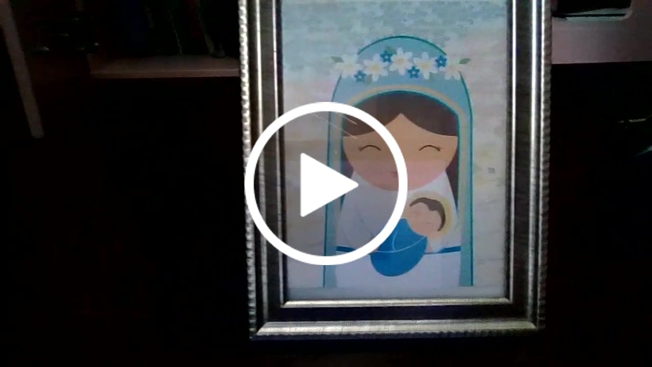 Customer video review of Blessed Mother, flower of flowers - Digital Download