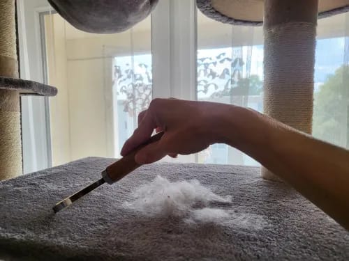 Customer photo review of Magic Lint Remover