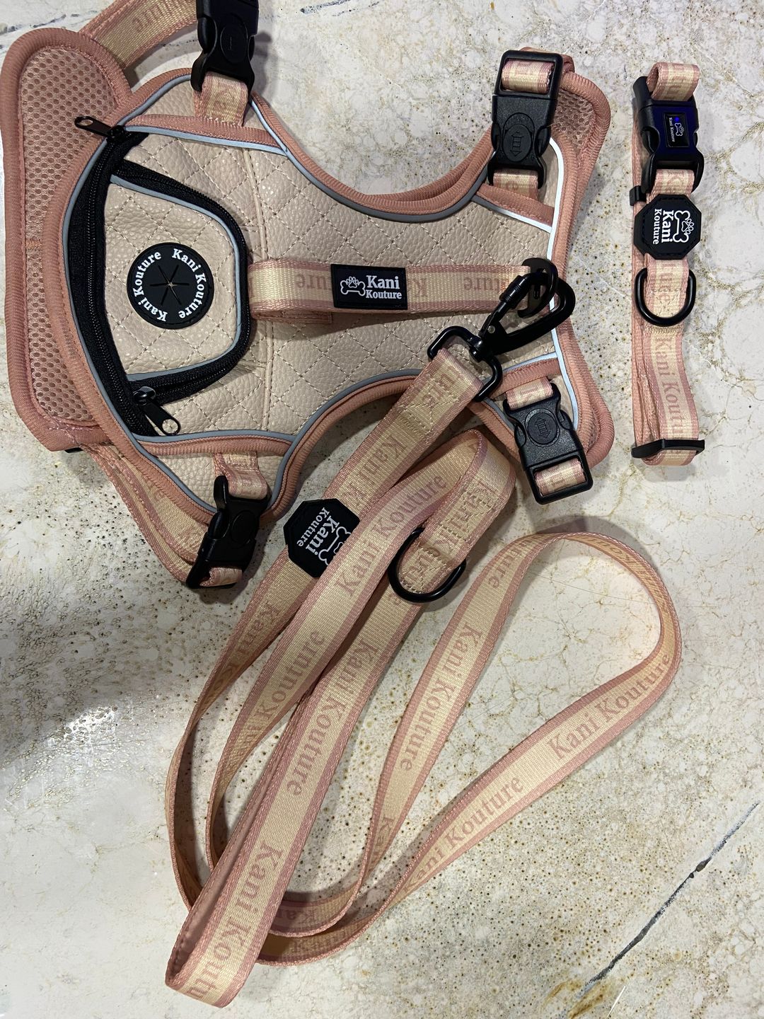Customer photo review of Blushing Sands - Adventure Leather Harness