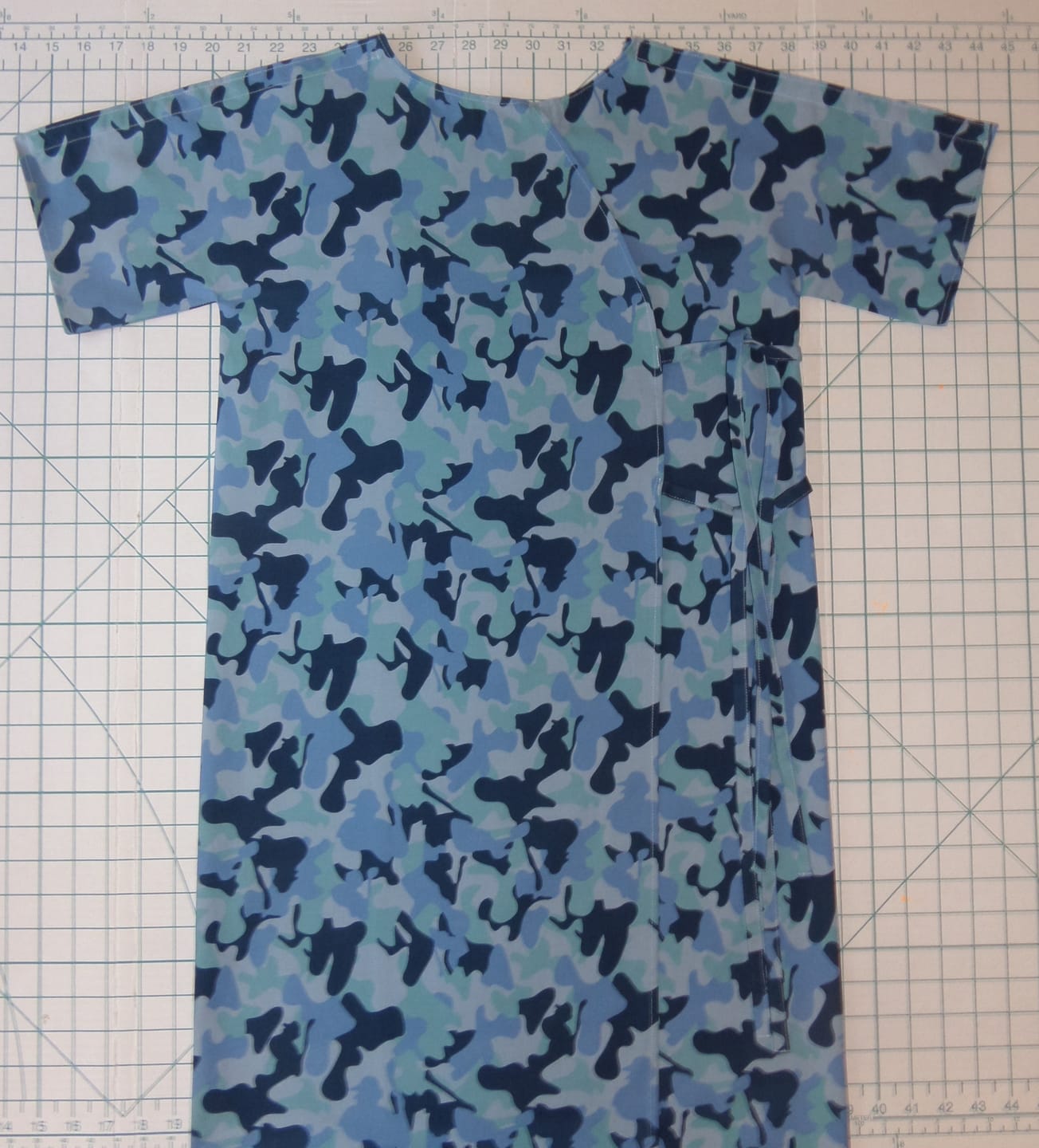 Customer photo review of Camouflage Cotton Fabric