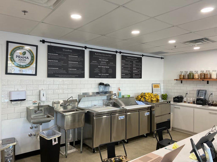 Customer photo review of Custom Menu Board Sign