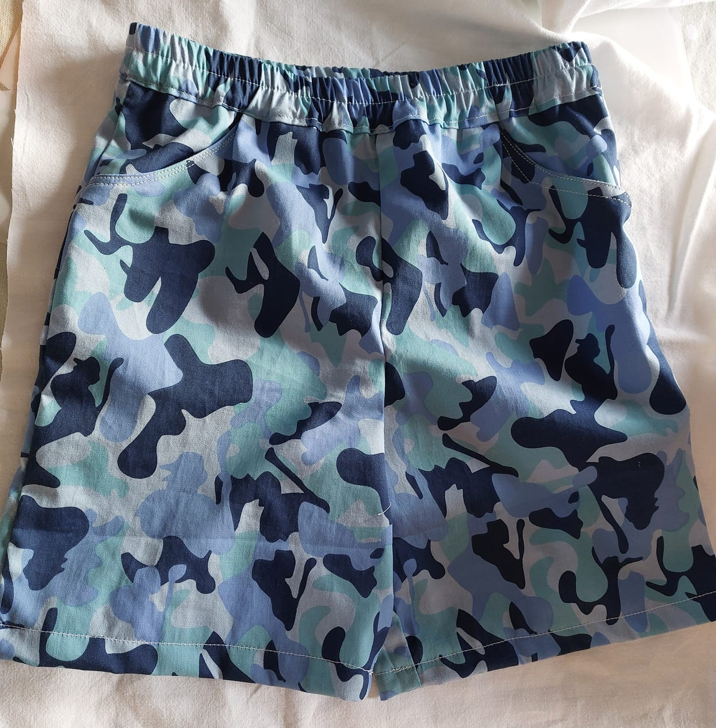 Customer photo review of Camouflage Cotton Fabric
