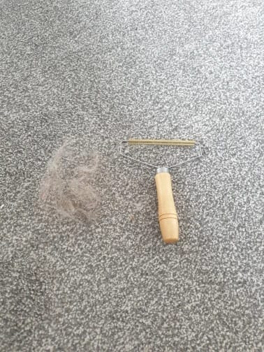 Customer photo review of Magic Lint Remover