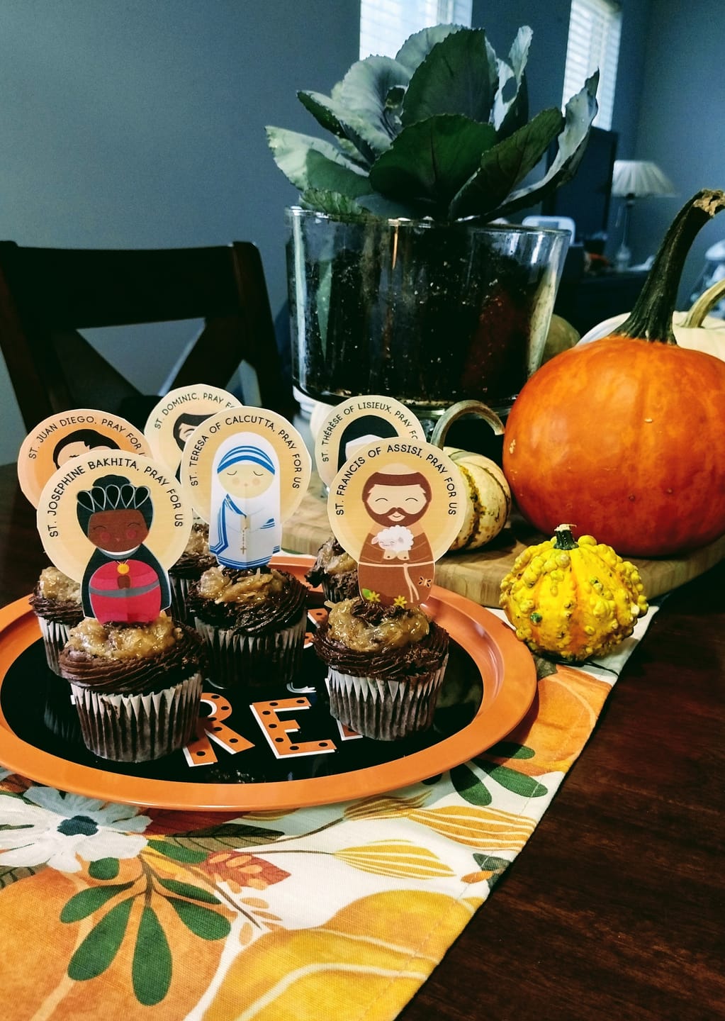 Customer photo review of Hallowtide, Halloween, All Saint's Day and All Souls' Day! Feast Day Kit - Digital Download