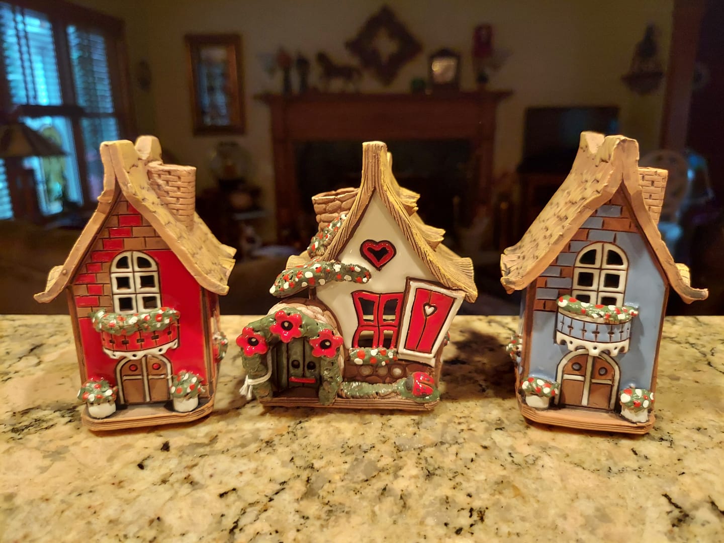 Customer photo review of Nordic Dreams Fairy Tea Light Ceramic Cottage