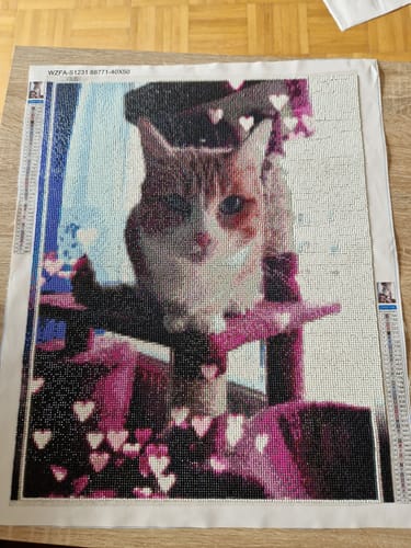 Customer photo review of Diamond Painting - Dein Wunschmotiv