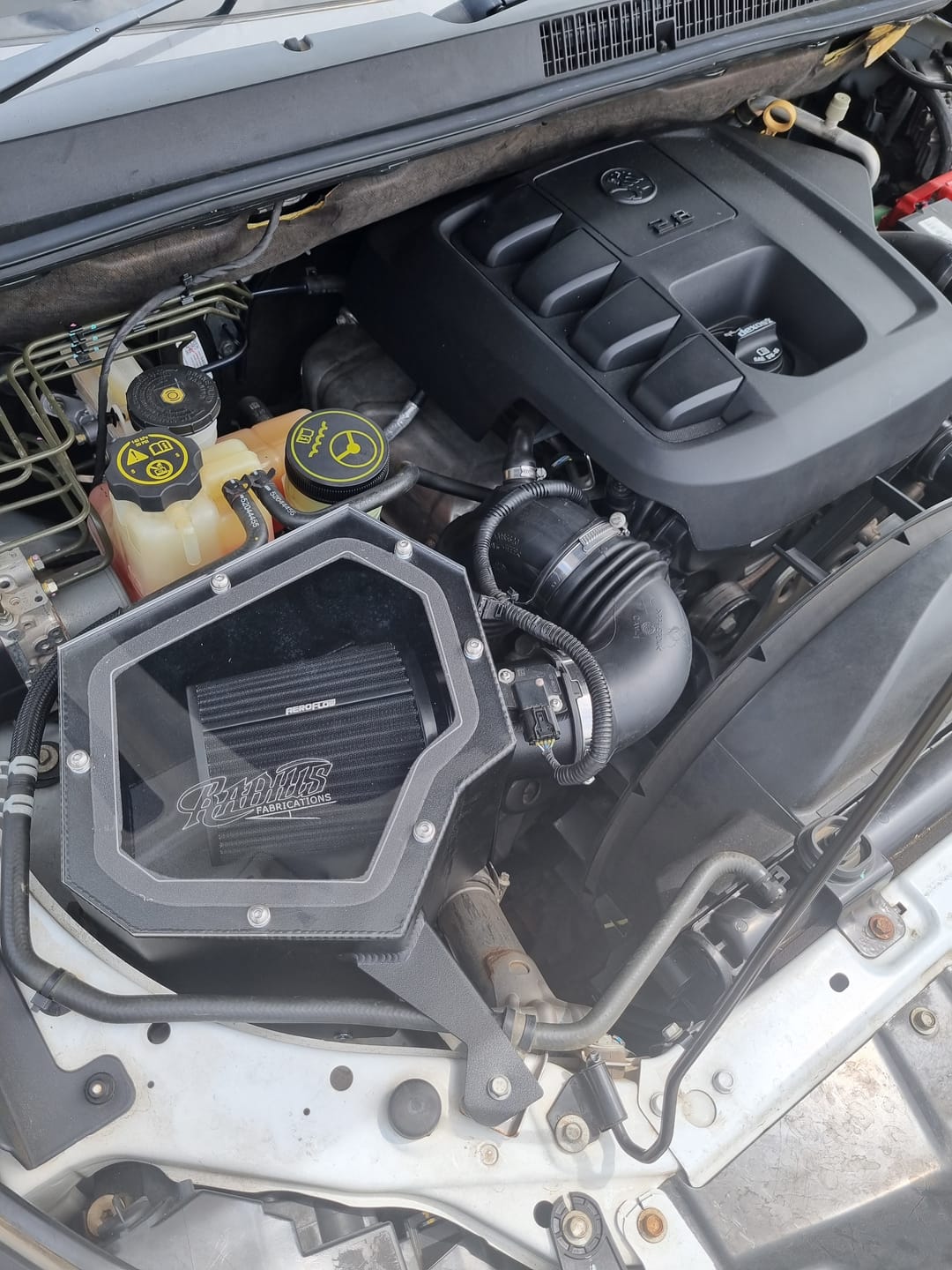 Customer photo review of Holden Colorado Airbox - RG Model