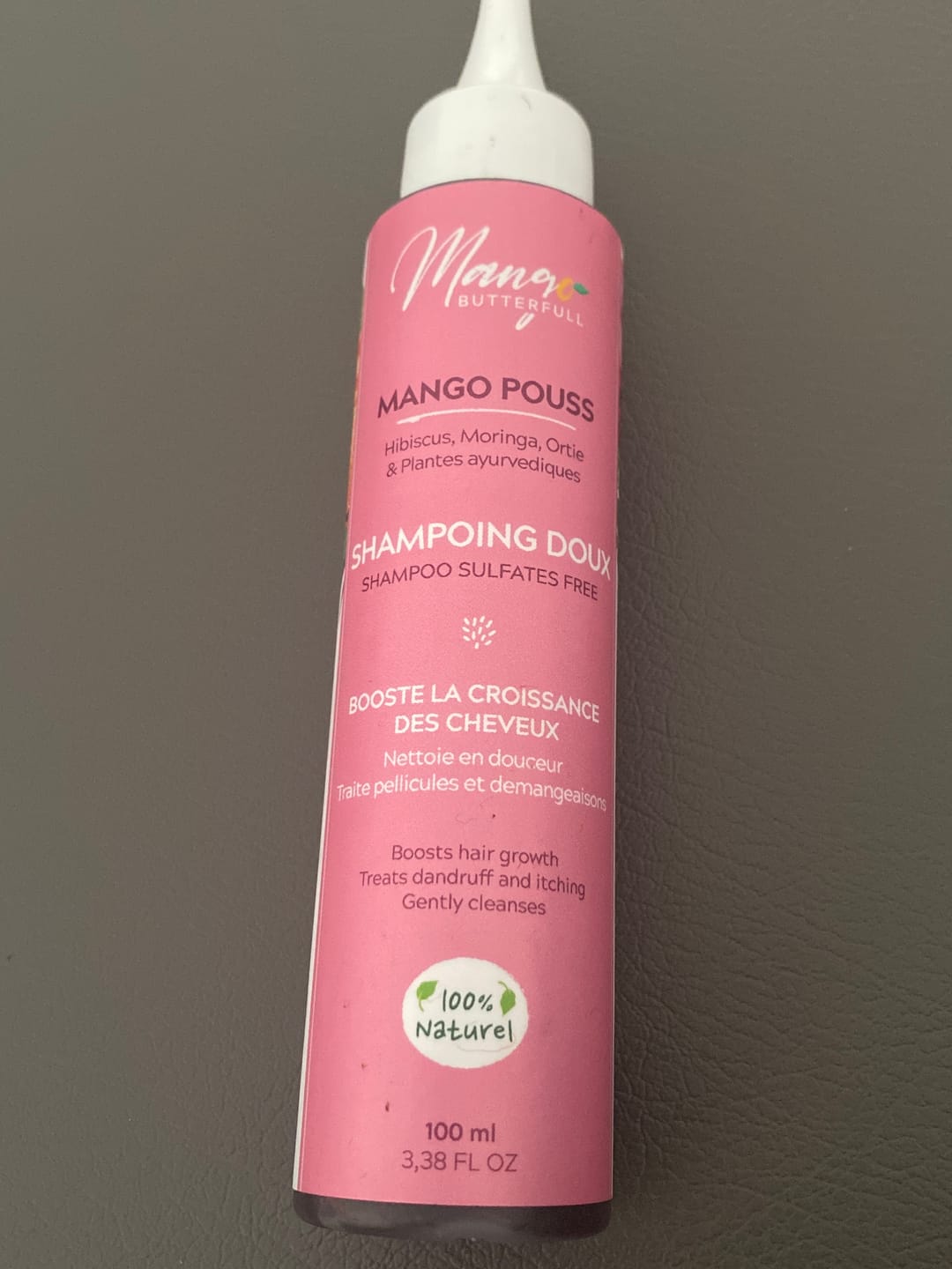 Customer photo review of Shampoing Doux POUSS