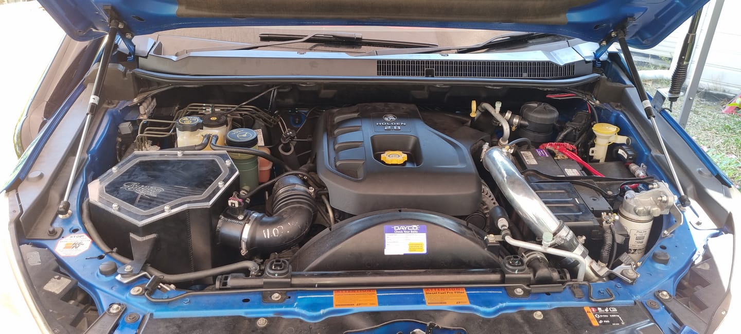 Customer photo review of Holden Colorado Airbox - RG Model