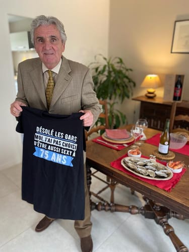 Customer photo review of T-shirt Homme 76 ans Sexy