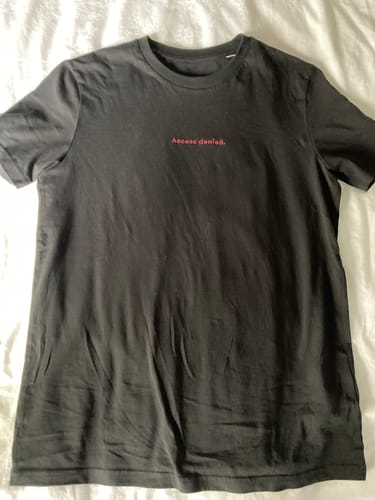 Customer photo review of CUSTOM SHIRT.