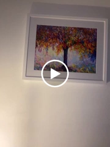 Customer video review of Tree Of Happiness Framed Art Print