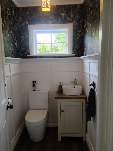 Customer photo review of Masoala Wallpaper - 4 colours