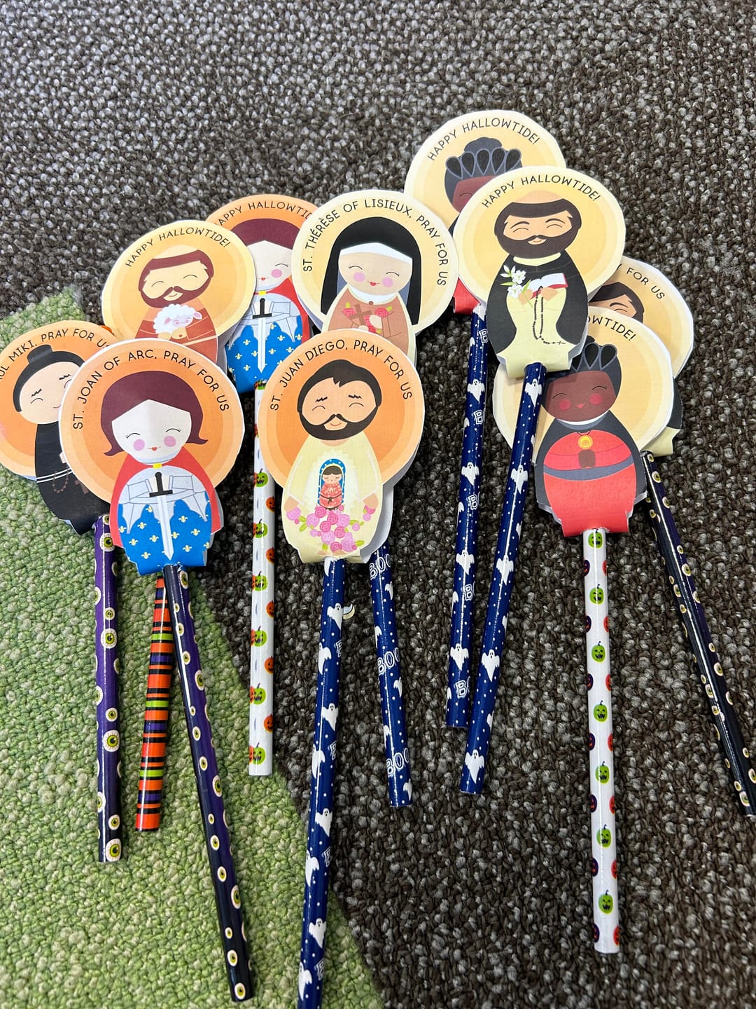 Customer photo review of Hallowtide, Halloween, All Saint's Day and All Souls' Day! Feast Day Kit - Digital Download