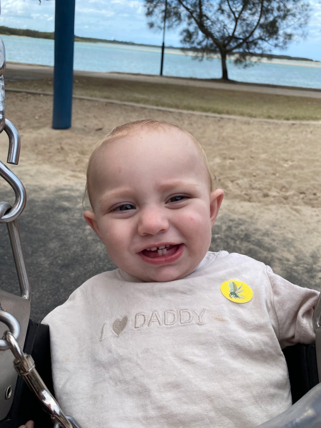 Customer photo review of Mozzie Patch Natural Repellent