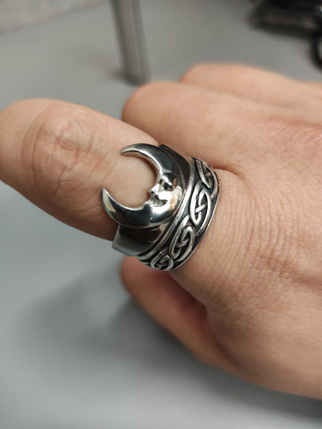 Customer photo review of LUNA THE LUNATIC LUNAR RING
