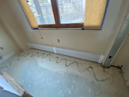 Customer photo review of Tall White Flush Endcap