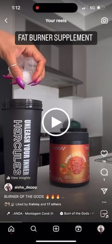 Customer video review of Burn of the Gods - Fat Burner