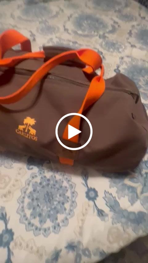 Customer video review of Dufflebag -M- DESIGN YOUR OWN