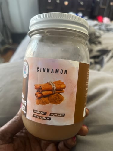 Customer photo review of Cinnamon Sea Moss Gel