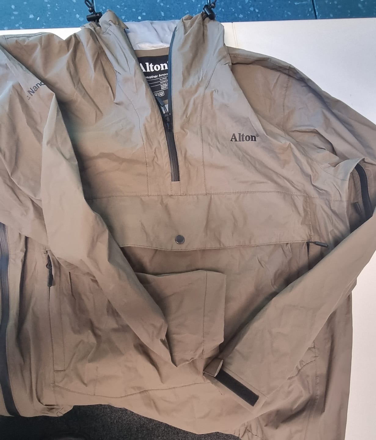Customer photo review of All-Weather Anorak