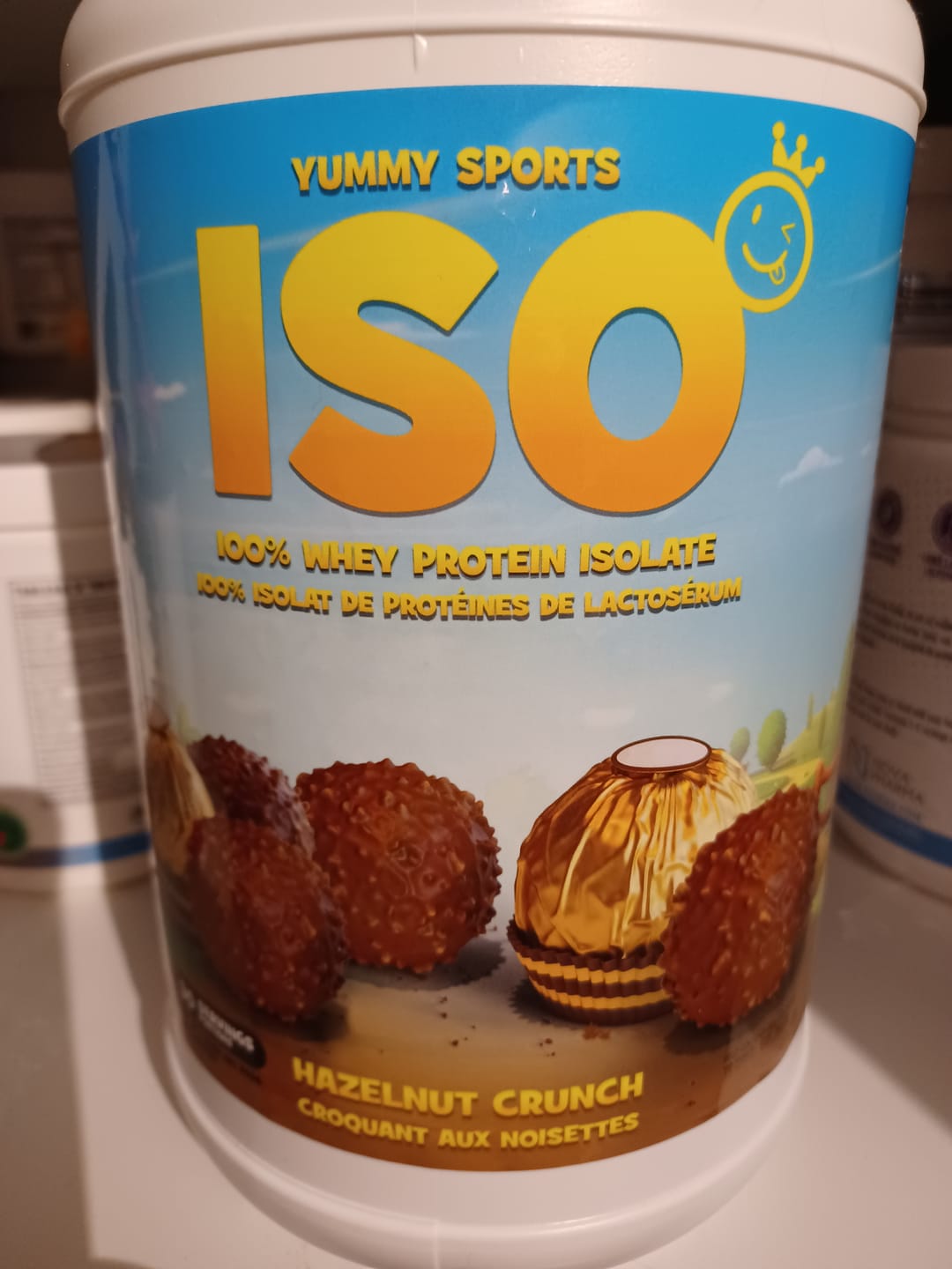 Customer photo review of Yummy Sports - ISO 100% Protéine Isolate 2lbs