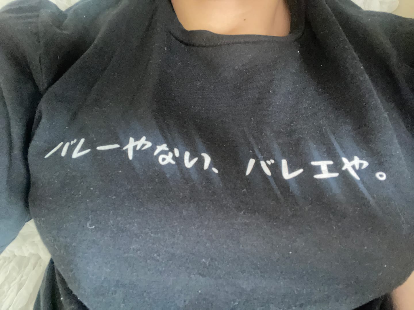 Customer photo review of 「バレーやない、バレエや。」クラシックTシャツ