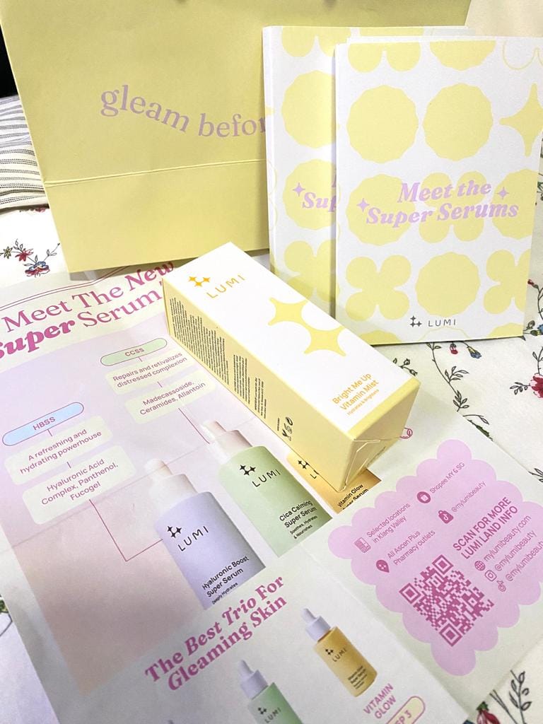 Customer photo review of Bright Me Up Vitamin Mist
