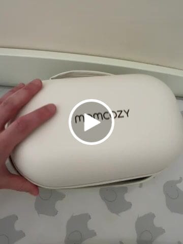 Customer video review of Momcozy M5 Wearable Breast Pump