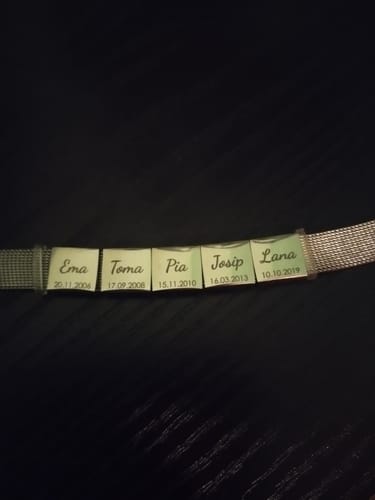 Customer photo review of Zapestnica: Lux