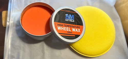 Customer photo review of AM Wheel Wax - High Temperature Wax - 100ml
