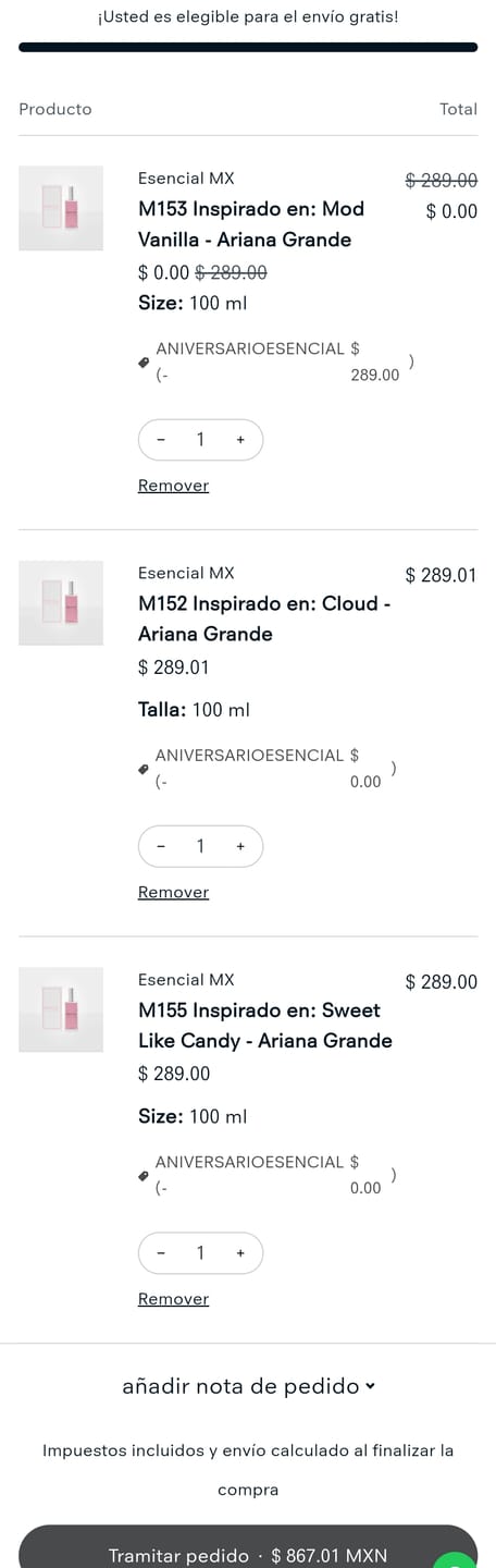 Customer photo review of M514 Inspirado en: Cloud Pink - Ariana Grande