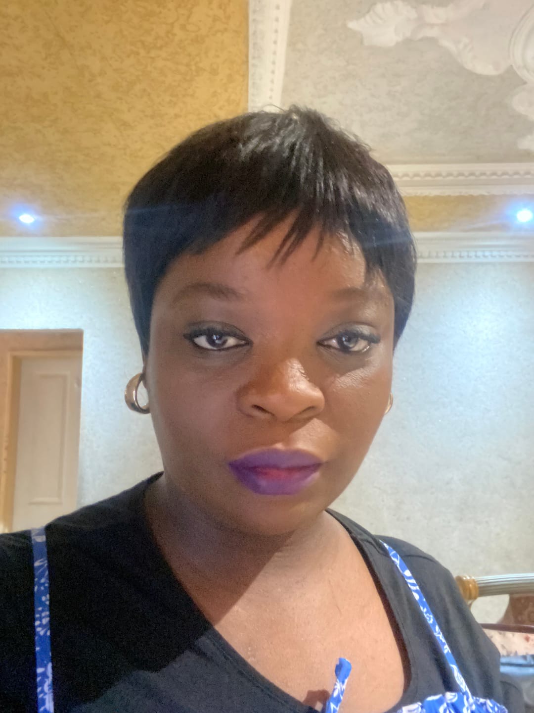 Customer photo review of Chic Pixie Cut Wig - Trendy and Natural Human Hair