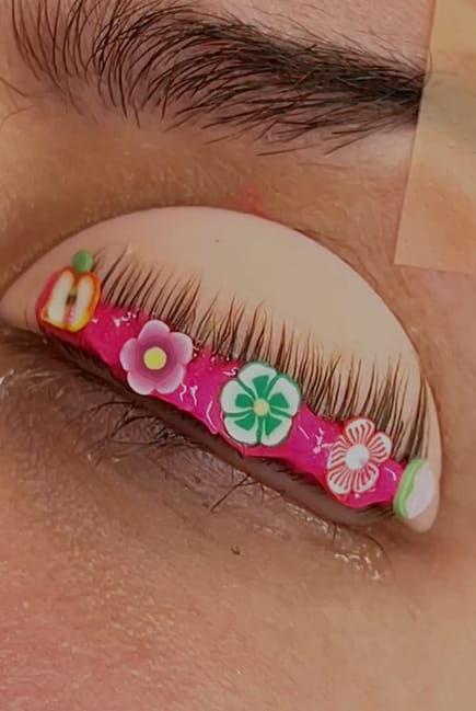Customer photo review of LASH & BROW LIFT KIT