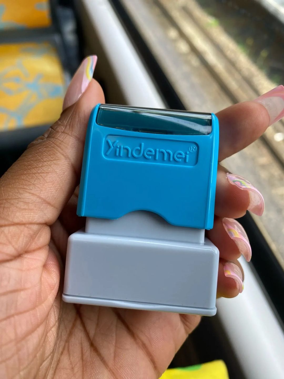 Customer photo review of NameStamp-Business Style Name Stamp
