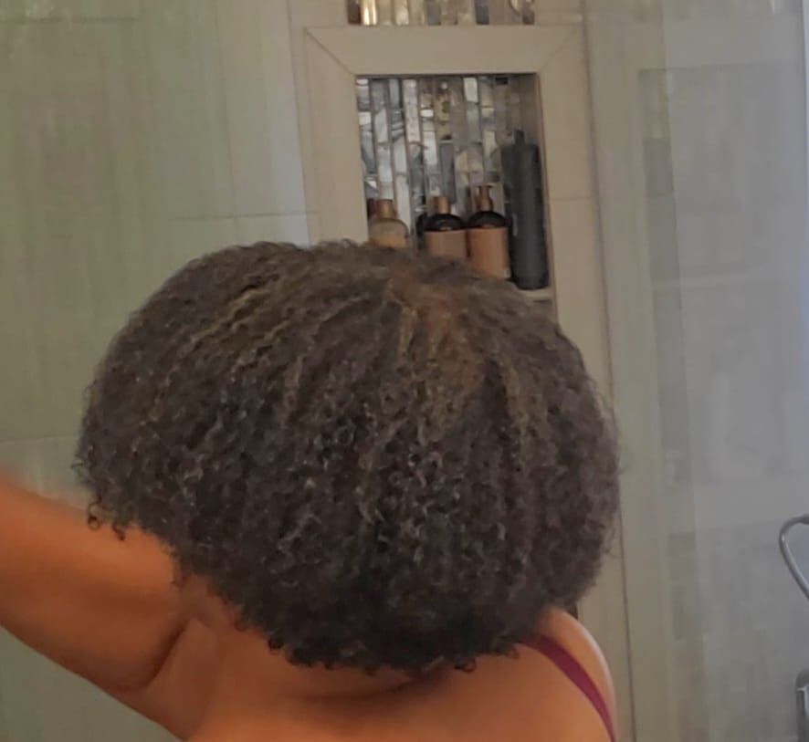 Customer photo review of Sculpting Jelly - Anti Frizz - Luscious Lotus