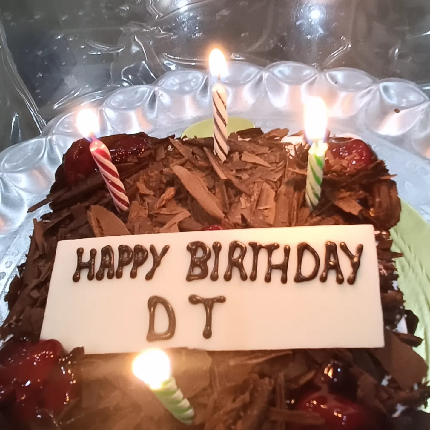 Customer photo review of German Black Forest Cake
