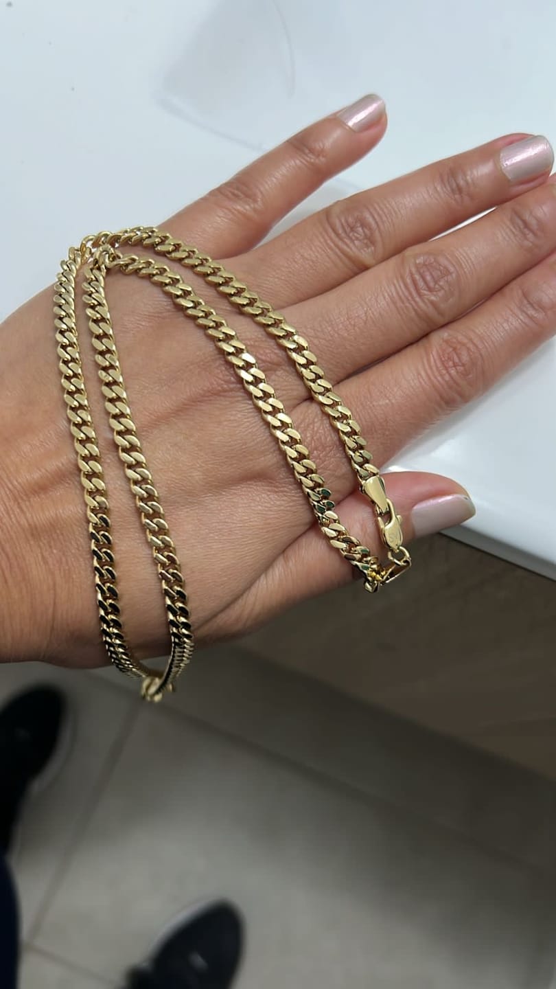 Customer photo review of Cadena Miami Cuban Oro 5mm