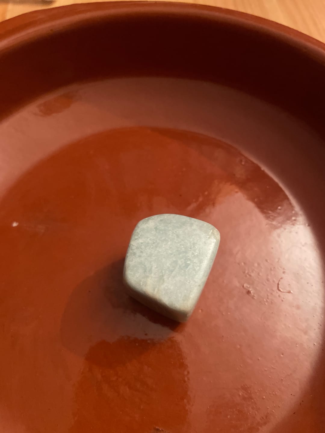 Customer photo review of Aguamarina rodado | Armonía - Tranquilidad