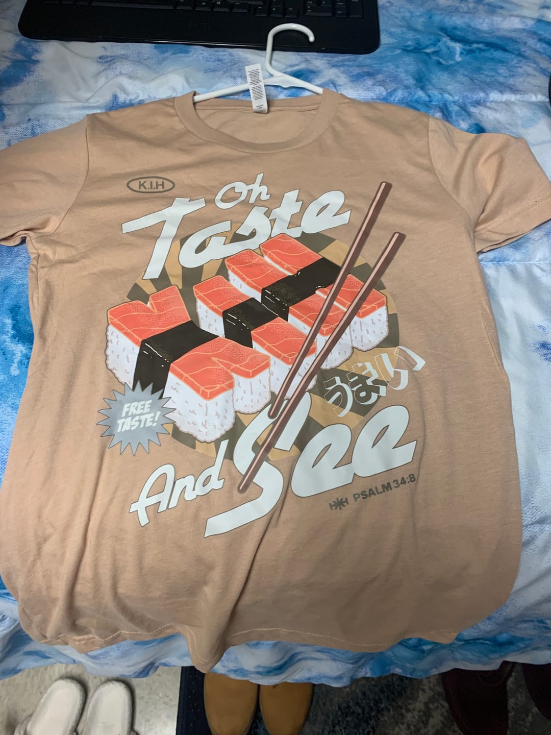 Customer photo review of Oh Taste & See - Comfort Graphic Tee