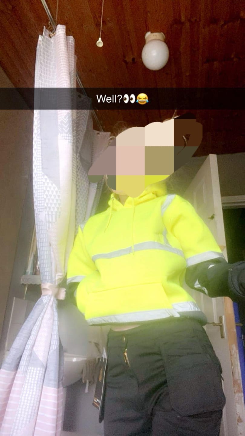 Customer photo review of kerosene Pro Work Junior Trouser Black