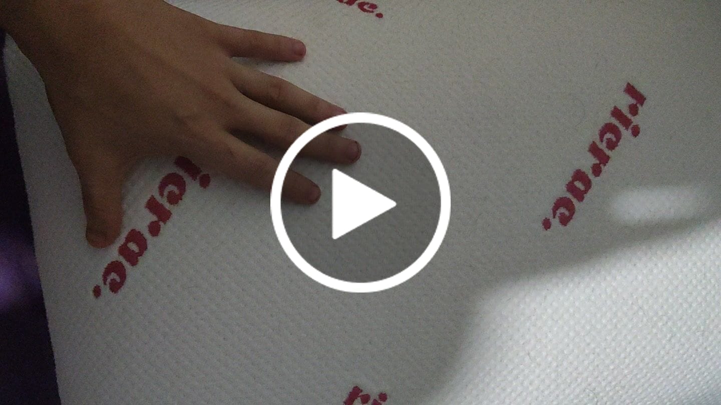 Customer video review of Cooling Memory Foam Gel Pillow- Soft