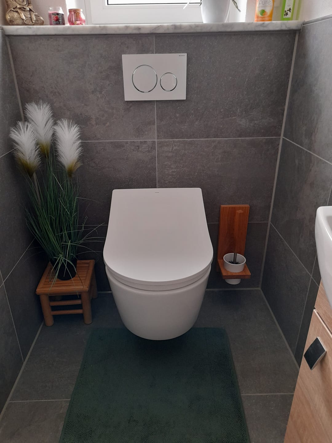 Customer photo review of Toilettenbürstenhalter LARA aus Holz