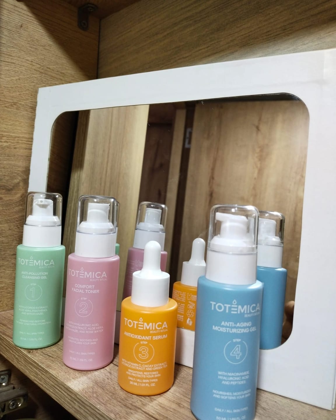 Customer photo review of PR BOX Skin Care
